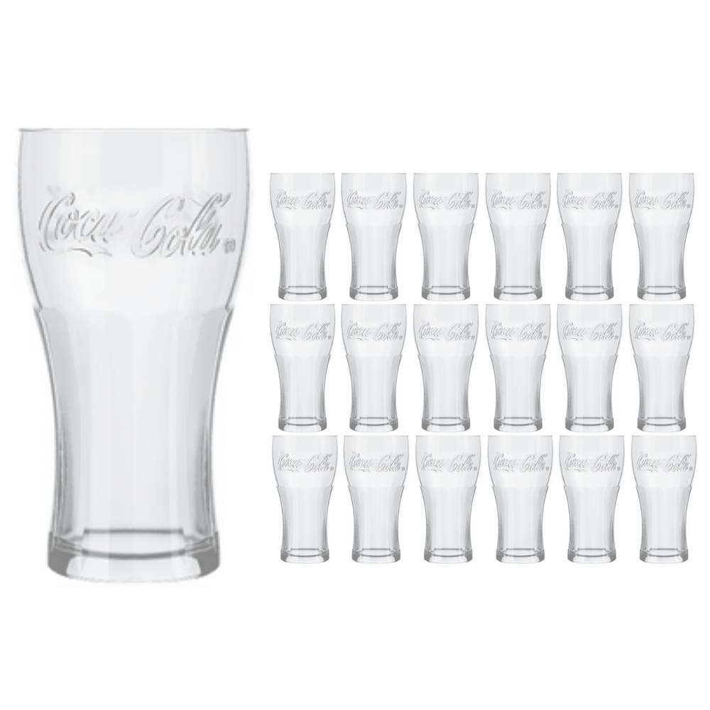Copo Coca-Cola Contour De Vidro 300ML Nadir Figueiredo 18Un