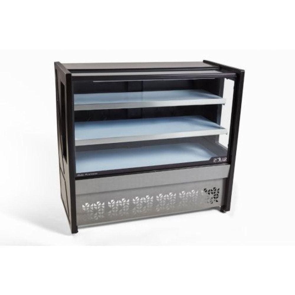 Vitrine Natural 1,75M Preto Platinum Pvn