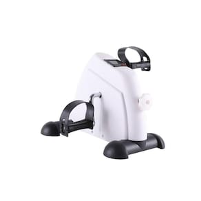 Mini Bicicleta Branca Com Monitor Wct Fitness