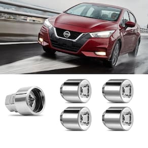 Jogo Porca Antifurto Roda Nissan Versa 2020 M12x1,5