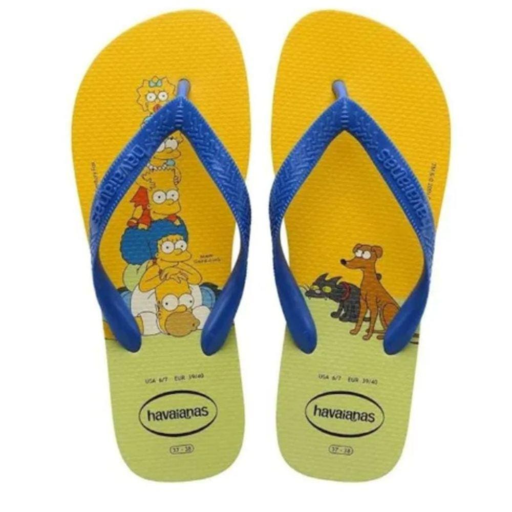 Chinelo adulto simpsons Havaianas