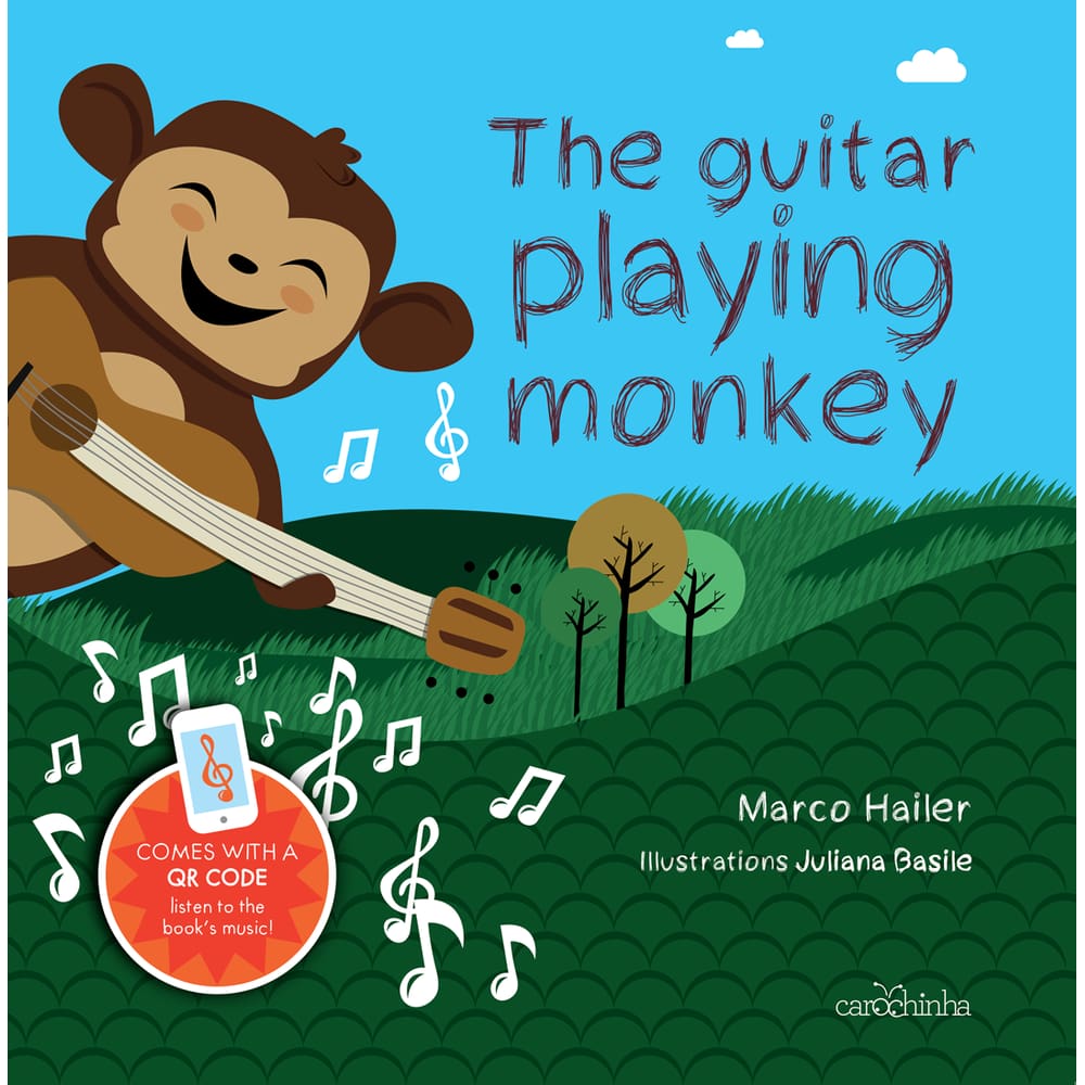 The guitar playing monkey
