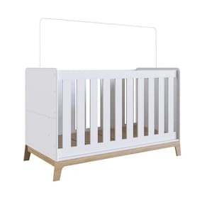 Berço 3 em 1 Mini Cama Sofá Certificado Inmetro 001 Branco - Completa Móveis