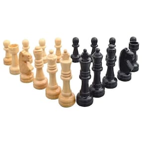 Peças De Xadrez Rei 10cm Chumbadas Madeira Oficial Artesanal
