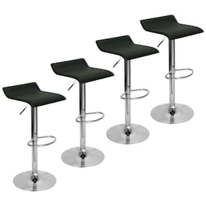 Kit 4 Banquetas Toquio Wave Recouro Giratória Preta Branca Vermelha Outras