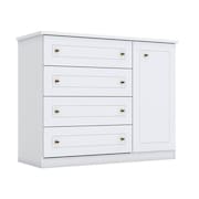 Cômoda Infantil Americano Branco HP - Henn