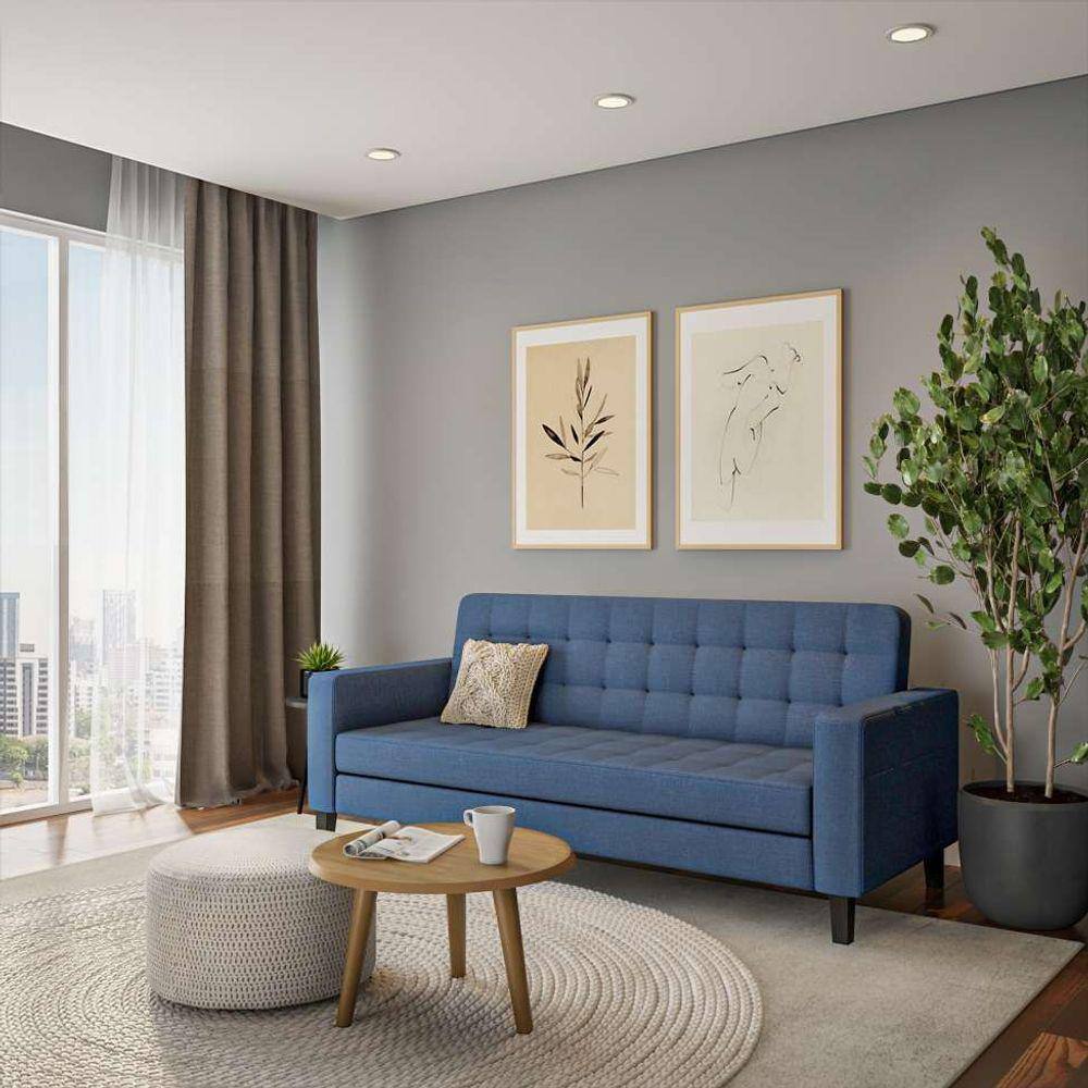 Sofa cama com bau 3 casal Casas Bahia