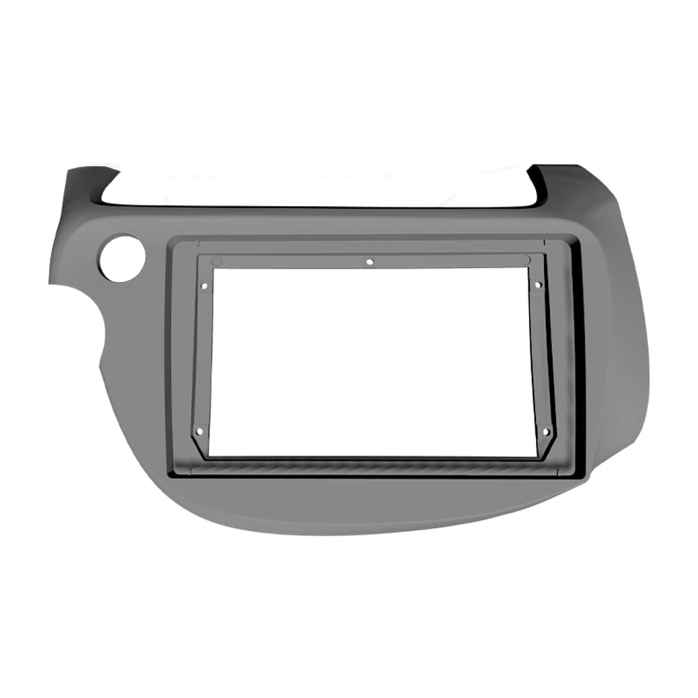 Moldura 9" Chinês com Adaptador 7" Chinês e Japonês Honda Fit G2 09/14 - Grafite