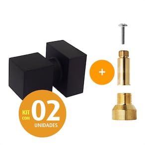 Acabamento Metal Pto Registro 1/2a1+Conversor Fabrimar Kit02