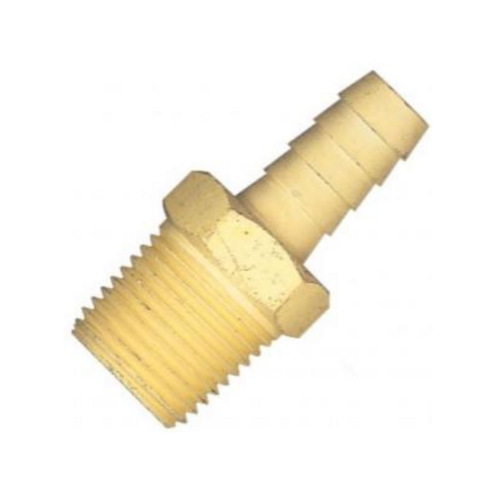 Ar Espigão Fixo Macho 1/2 pol. x 1/2 pol. - LUBEFER (LUB-26D)