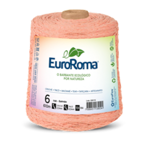 Barbante EuroRoma Colorido N° 6  600g 610m