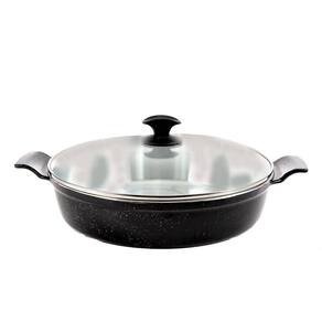 Frigideira Preto Liso Alumínio Fundido Usinado JavaliAA 30cm