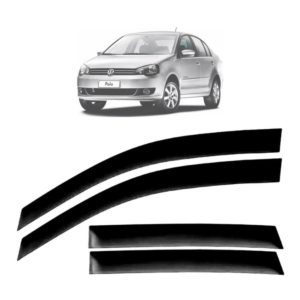 Calha de chuva TG Poli Volkswagen Polo 2003 até 2015