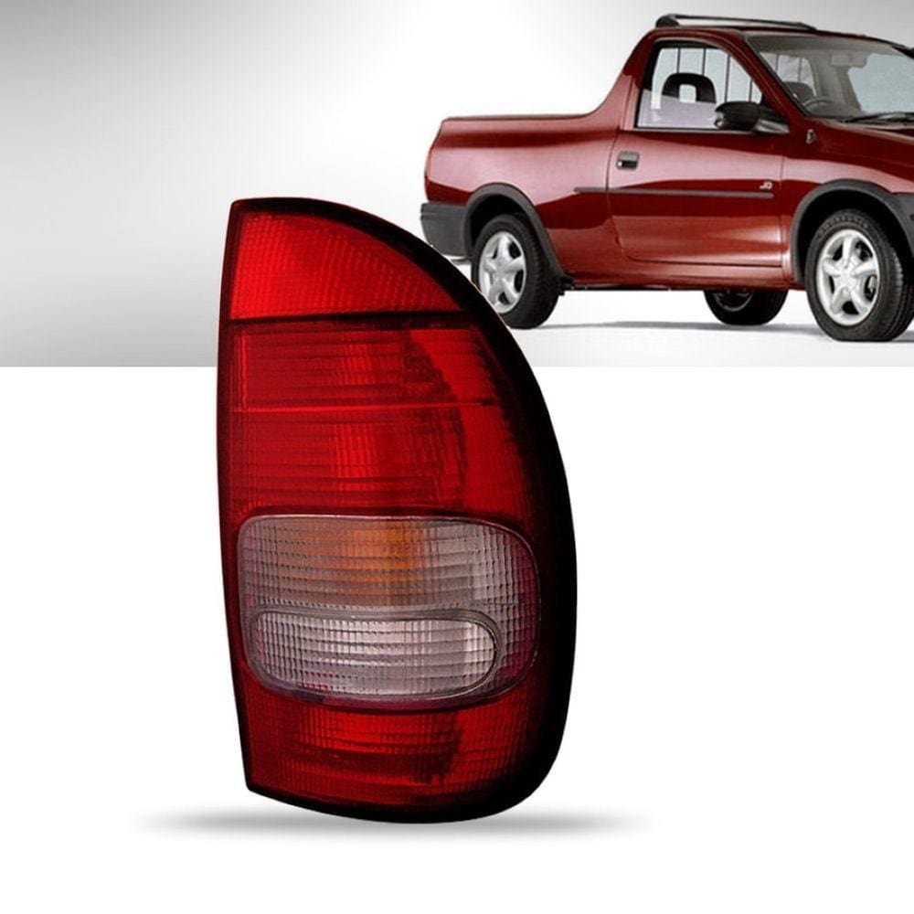 Lanterna Traseira Corsa 4 Portas Pick-Up 1996 97 98 99 Direita Fumê