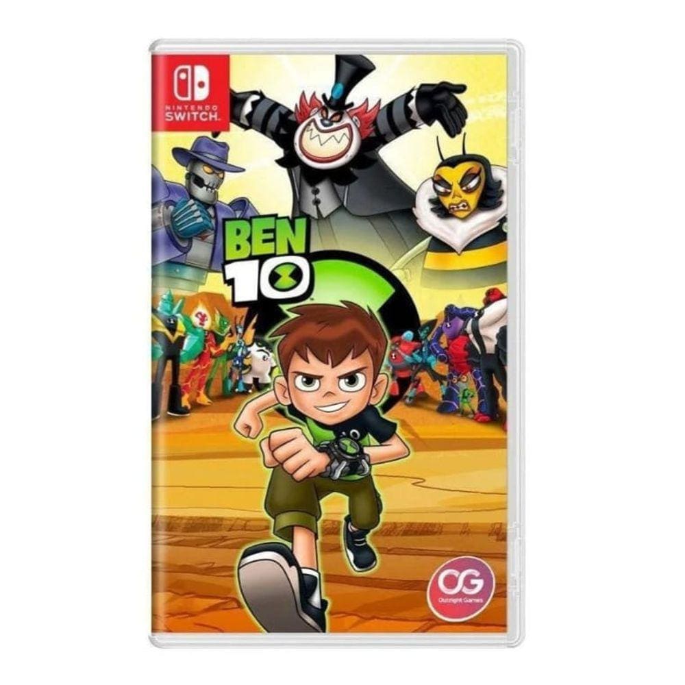 jogo ben 10 switch novo