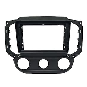 Moldura 9" Flutuante Chinês GM S10 16 - Ar Analógico - Preta