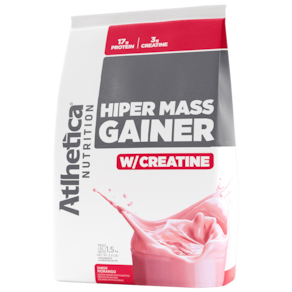 Hiper Mass Gainer 3kg com Creatina - Atlhetica Nutrition
