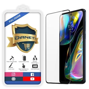 Película De Vidro Temperado Para Moto G82 e G52 3d Full Cover