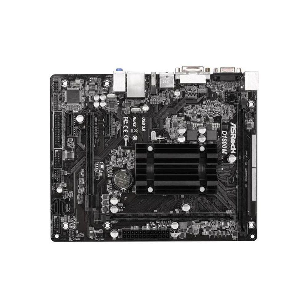 Placa mae asrock d1800 | Casas Bahia