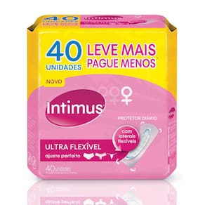 Protetor Diário Intimus Days Flexível Leve Mais Pague Menos