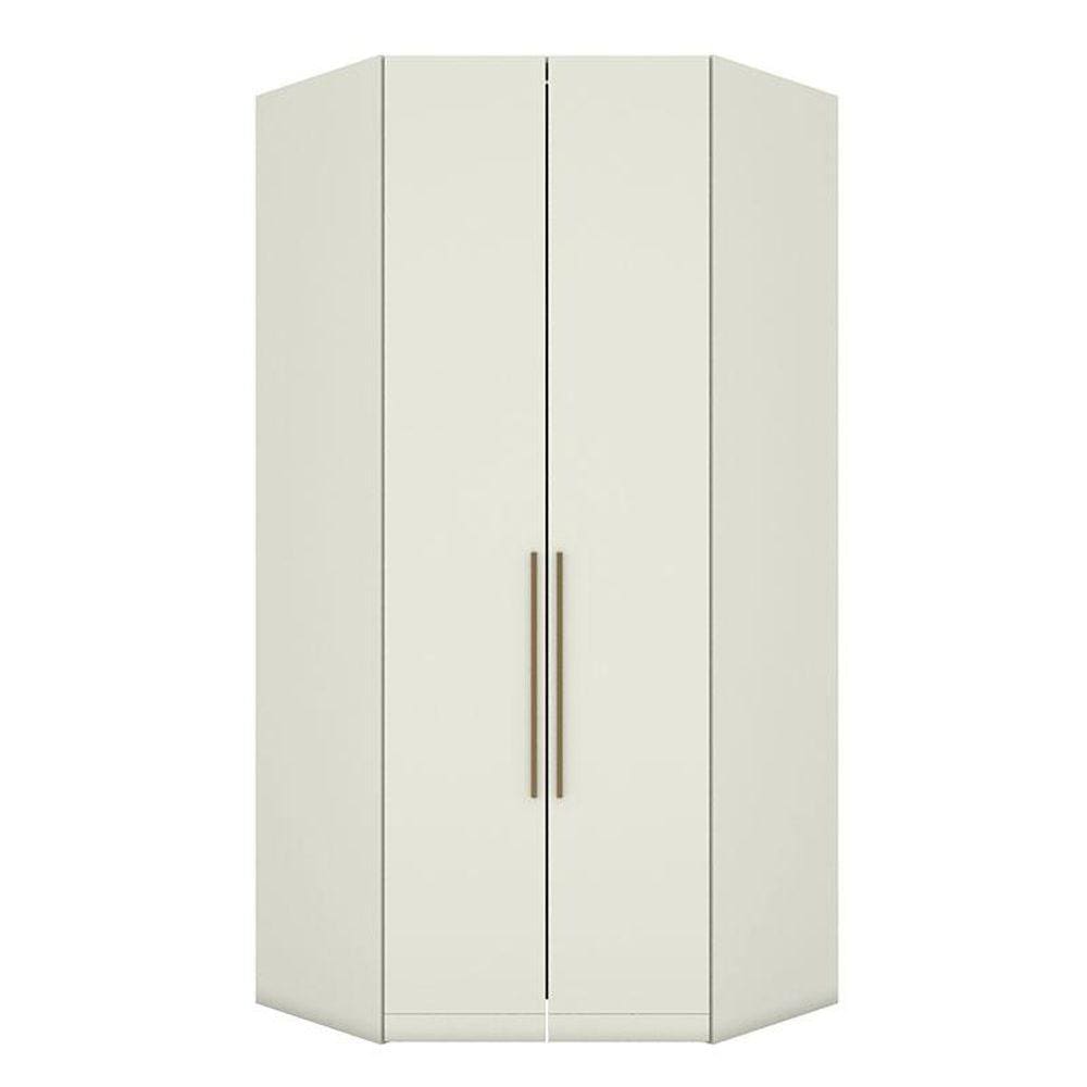 Armário de Canto Closet 2 Portas Predileto Areia - Henn