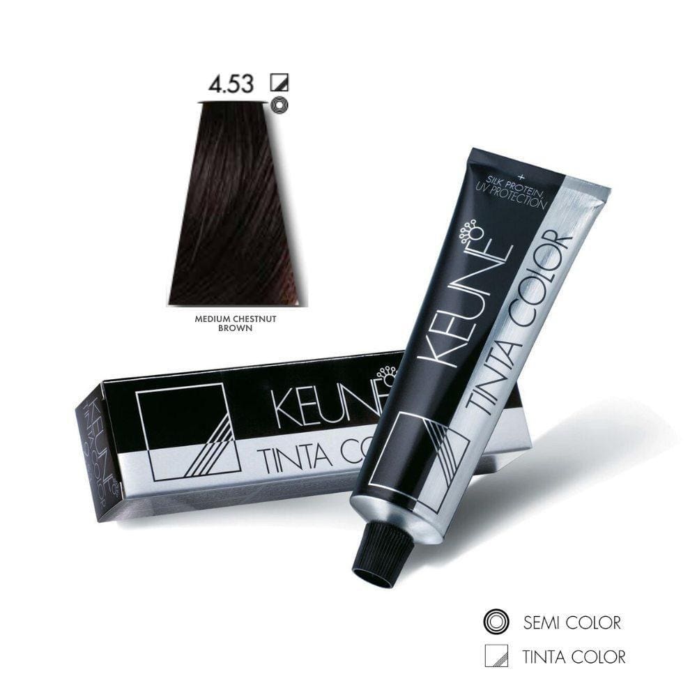 Tinta Color Keune 4.53 Medium Chestnut Brown 60ml