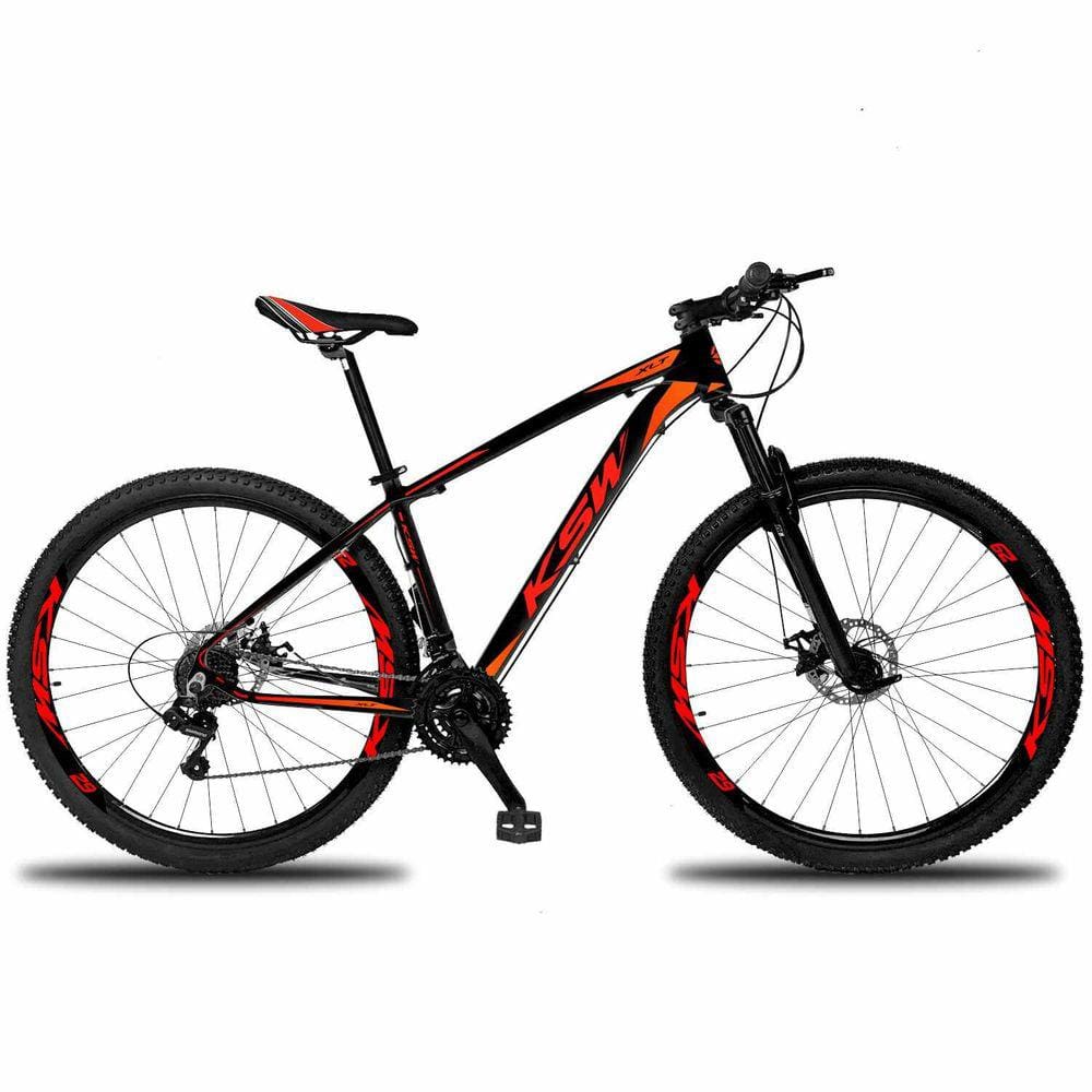 Bicicleta Ksw xlt 32r  Alumínio Câmbios Shimano 21v Freio a Disco aro 29