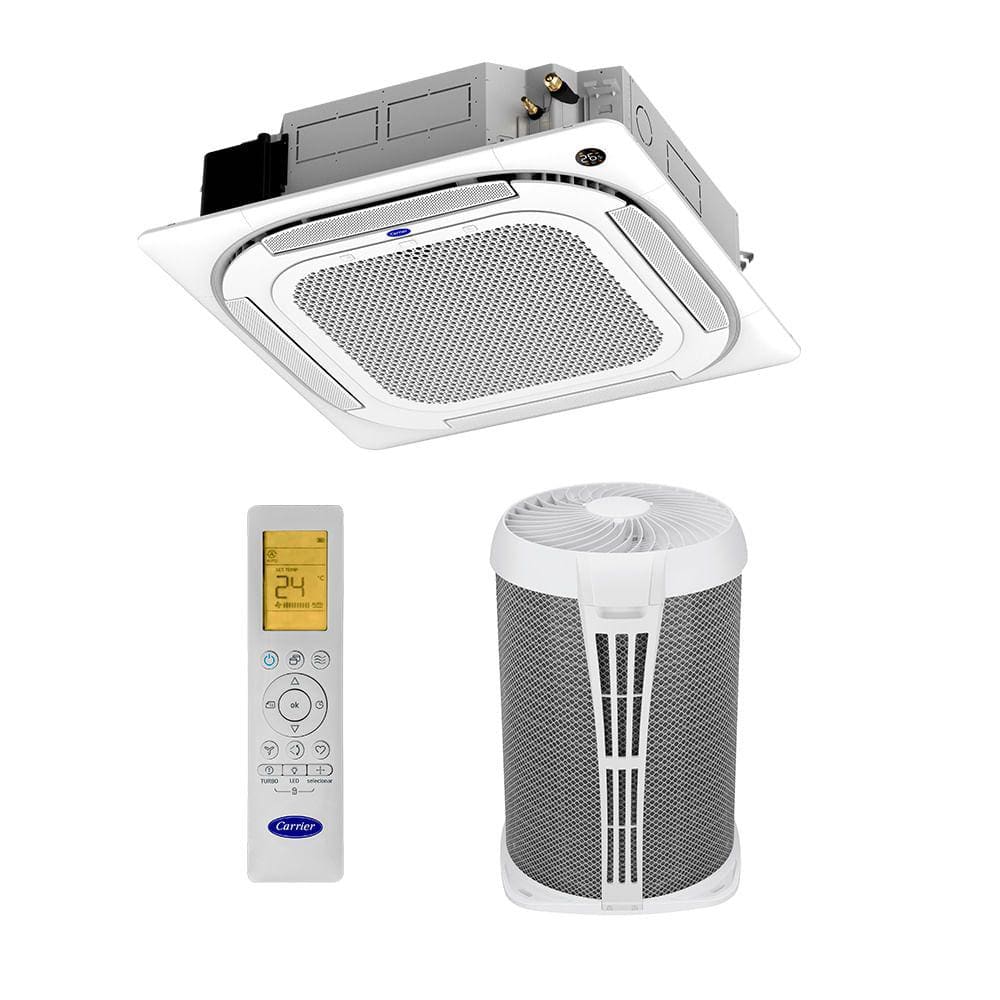 Ar Condicionado Split Cassete 4 Vias Inverter Carrier 18.000 Btus Quente e Frio 220v