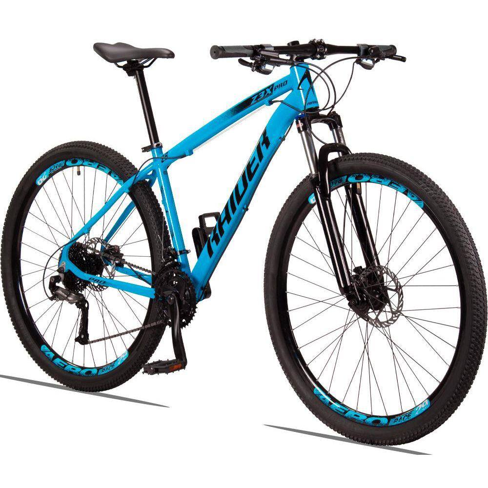 Bicicleta Raider Z3x Disc H Aro 29 Susp. Dianteira 27 Marchas - Azul/preto