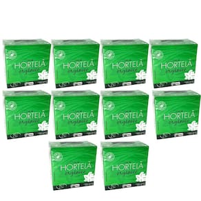 Hortelã Chá Orgânico Kit 10cx (100 Sachês) Campo Verde