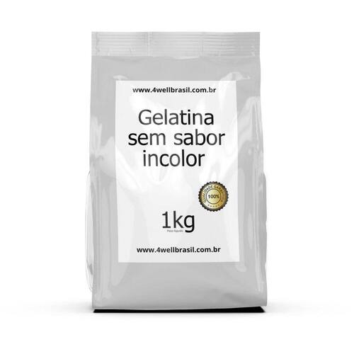 Gelatina em pó sem sabor 1Kg Menor preço em Gelatina em pó sem sabor 1Kg