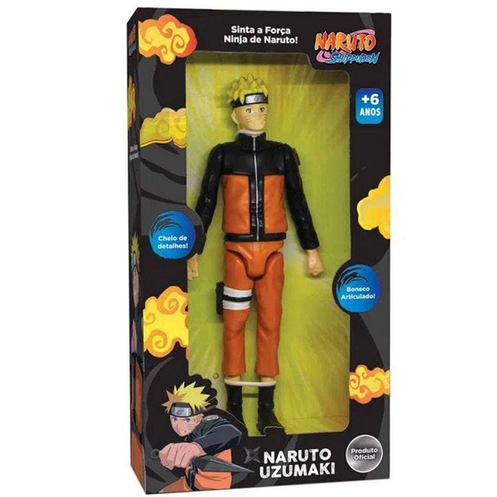 Boneco Articulado - Naruto Uzumaki - 15 cm - Naruto - Fun