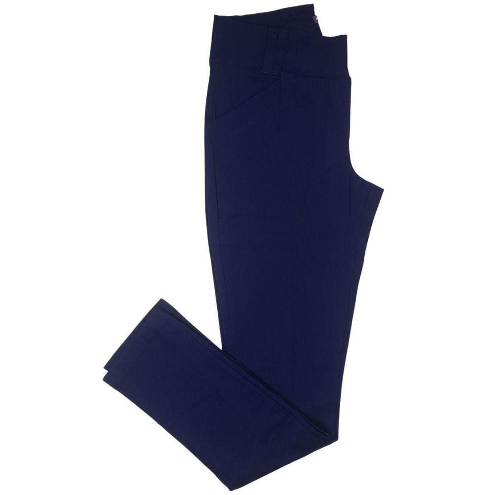 Calça Feminina Bengaline Skinny Slim Confortável Social c/ Plus Size PP ao G4