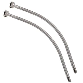 Engate Rabicho Par Monocomando Misturador 80cm Grande Flexível Mangueira Comprido Torneira Água Quente Fria Par Banheiro Cozinha