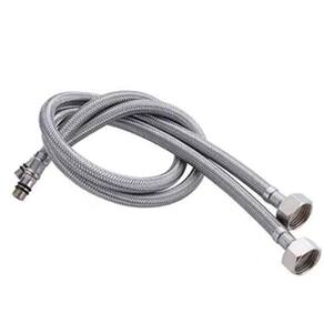 Engate Rabicho Monocomando 80CM Grande Misturador Mangueira Flexível Torneira Água Quente Fria Par
