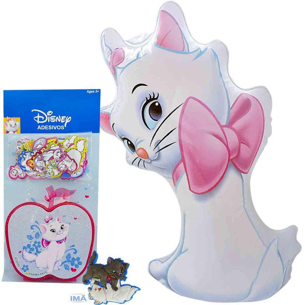 Boneca Pelúcia Gata Gatinha Marie Bebê Baby - Disney Babies