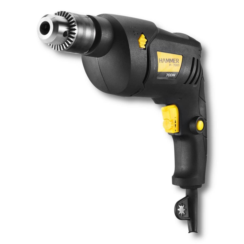 Furadeira de Impacto Hammer FI7000 1 Velocidade 700W