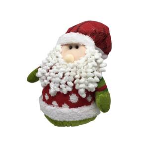 Papai Noel Pelúcia Escora Porta Decor Premium 28cm - Master Christmas