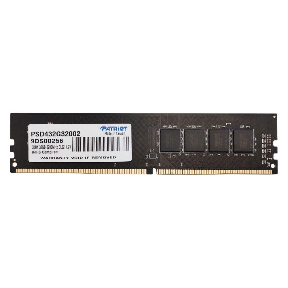 Memória 32GB Patriot Signature Line, DDR4, 3200MHz, CL22, 1.2V - PSD432G32002