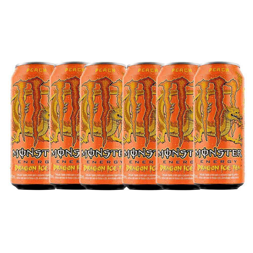 Kit 6 Energético Monster Dragon Ice Tea | Casas Bahia