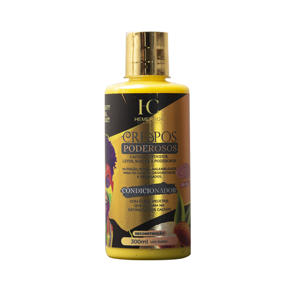 Condicionador Crespos Poderosos - Hemerson dos Cachos - 300ml
