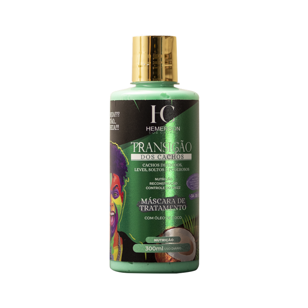 Máscara de Tratamento Transição - Hemerson dos Cachos - 300ml