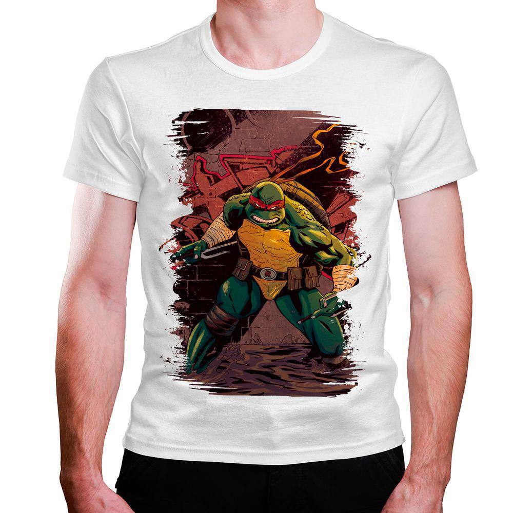 CAMISETA TARTARUGA NINJA DESENHO INFANTIL