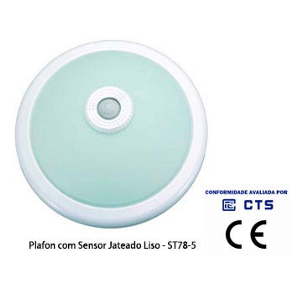 Plafon com sensor de presença