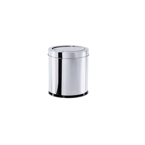 Lixeira com Tampa Basculante Brinox Decorline 5,4 L - Ø 18,5 x 20 cm Aço Inox