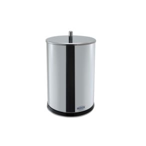 Lixeira com Tampa Brinox Decorline 7,8 L - Ø 18,5 x 32cm Aço Inox