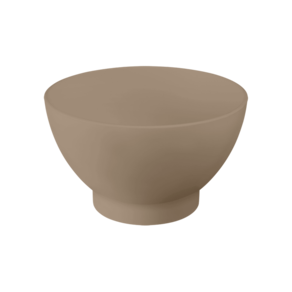 Cumbuca Coza Cozy 300 ml - 12 x 12 x 7 cm Warm Gray