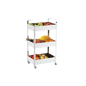 Organizador Inox Brinox Suprema 40 x 28 x 77 cm Aço Inox