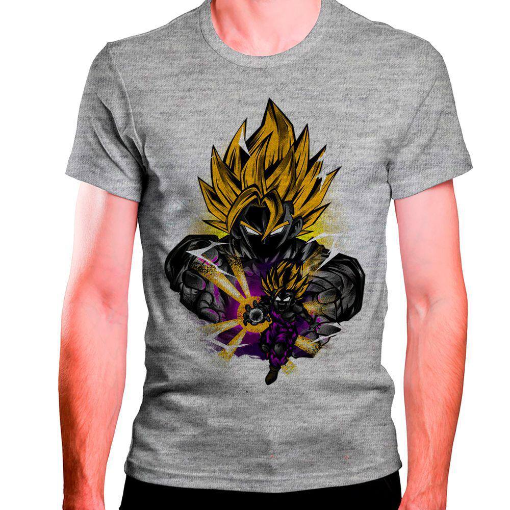 Camiseta/camisa Infantil Gohan Dragon Ball - Filho Goku