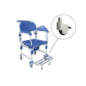 Cadeira de banho adulto aluminio 150kg D60 Dellamed